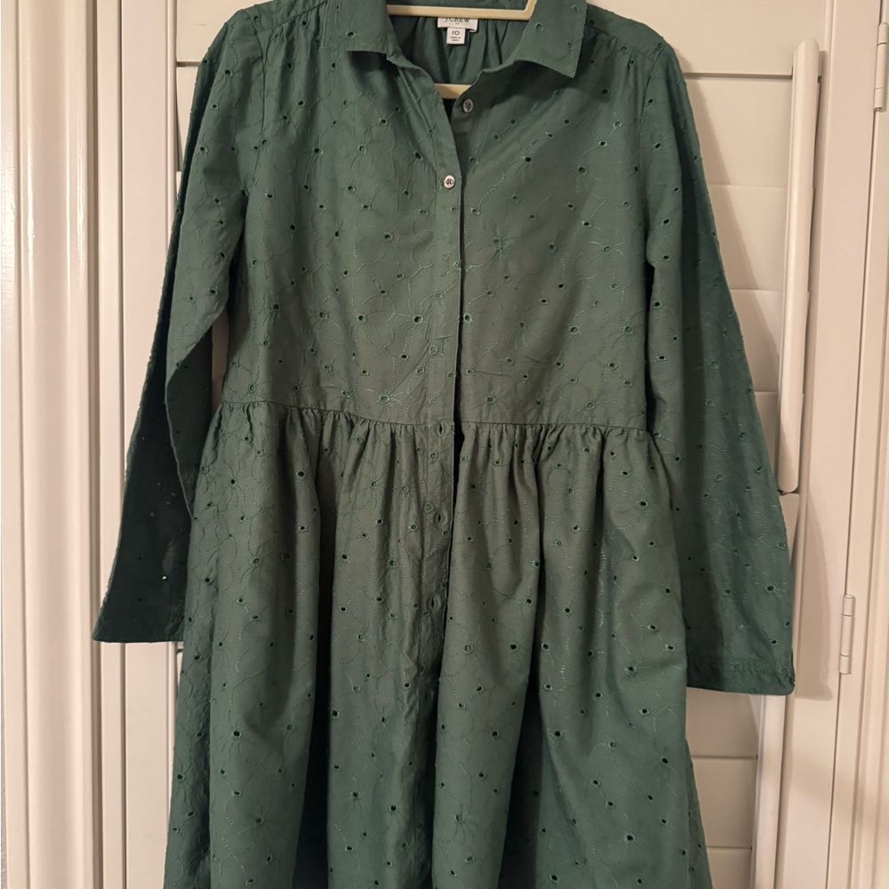 J. Crew Olive dress